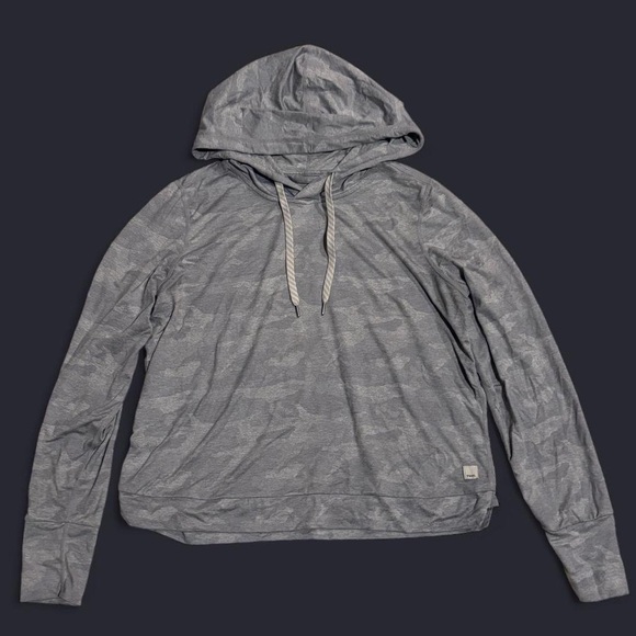Women’s Vuori Halo Essential Grey Camo Hoodie - Picture 1 of 2